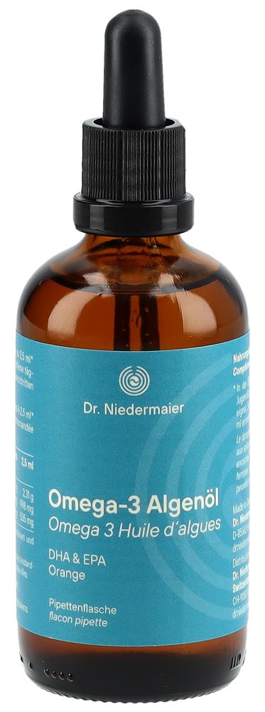 DR. NIEDERMAIER Huile d'algues oméga-3 100ml DR. NIEDERMAIER Huile d'algues oméga-3 100ml