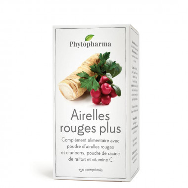 PHYTOPHARMA Airelle rouge plus comprimés 150 pièces PHYTOPHARMA Airelle rouge plus comprimés 150 pièces