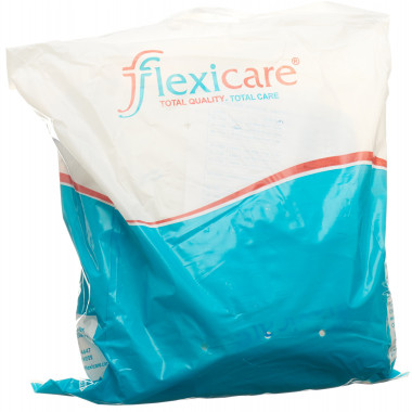 Flexicare poche urinaire 2l 100cm écoulement valve de retour stérile 10 pièces