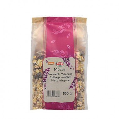 Morga Müesli Mélange complet Bourgeon Btl 500g Morga Müesli Mélange complet Bourgeon Btl 500g