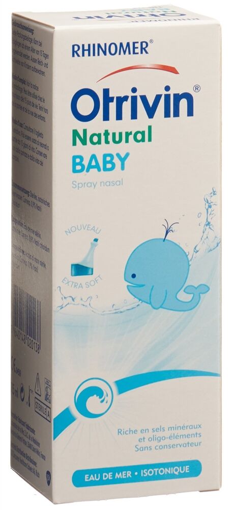 Otrivin Natural BABY spray nasal 115ml Otrivin Natural BABY spray nasal 115ml
