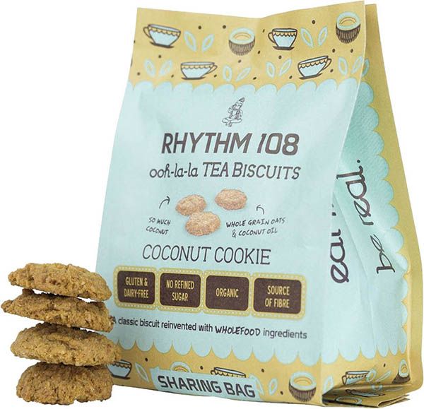 RHYTHM108 Cookie à la noix de coco Btl 135g
