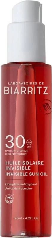Laboratoires de Biarritz Huile solaire Invisible SPF30 125ml