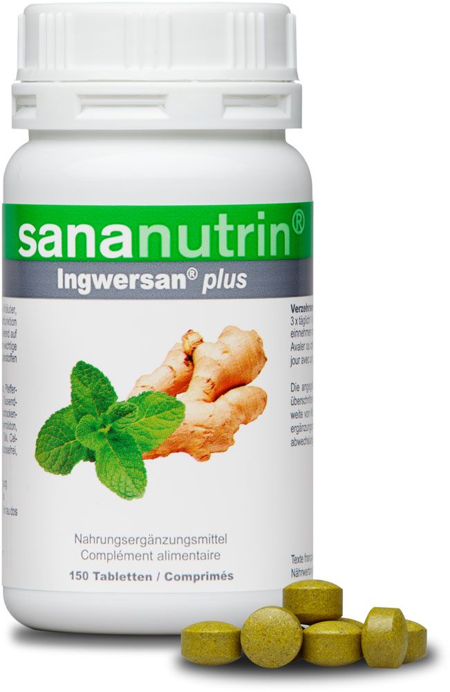 sananutrin® gingembre plus comprimé 150 pièces sananutrin® gingembre plus comprimé 150 pièces