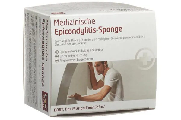 BORT Stabilo Pince pour épicondylite Gr4 argent BORT Stabilo Pince pour épicondylite Gr4 argent