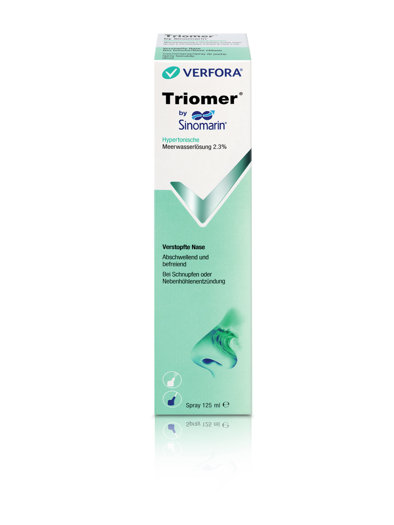 Triomer spray nasal Sinomarin hypertonique flacon 125 ml Triomer spray nasal Sinomarin hypertonique flacon 125 ml