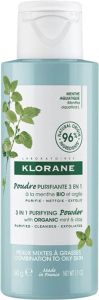 Klorane Menthe aquatique Bio Poudre nettoyante 3 en 1 50ml