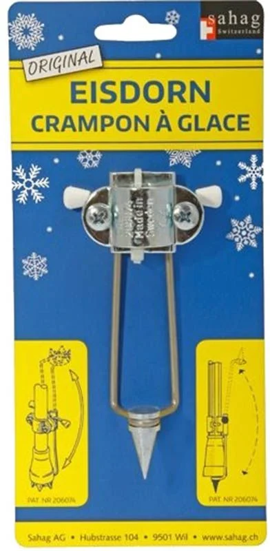 Sahag épine de glace à une dent pour béquilles et cannes