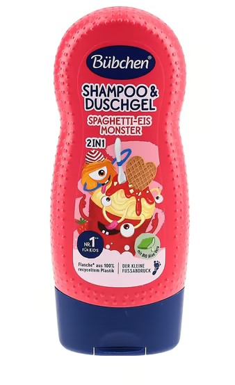 BÜBCHEN Kids 2 en 1 Glace aux spaghettis Monster 230ml
