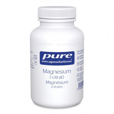 Pure Citrate de Magnésium en gélules 90 pièces