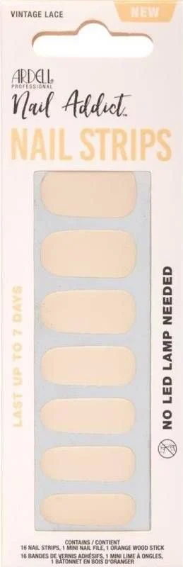 ARDELL Nail Addict Strips Vintage Lace 16 pièces