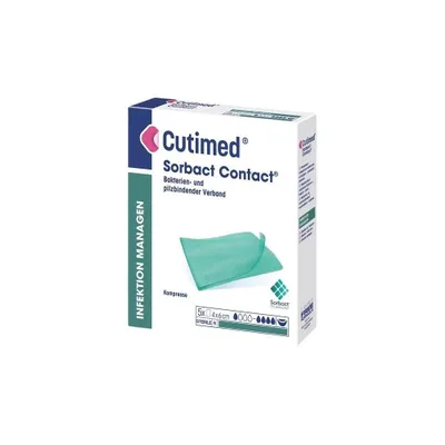 Cutimed Sorbact Contact 4 x 6 cm 40 pièces
