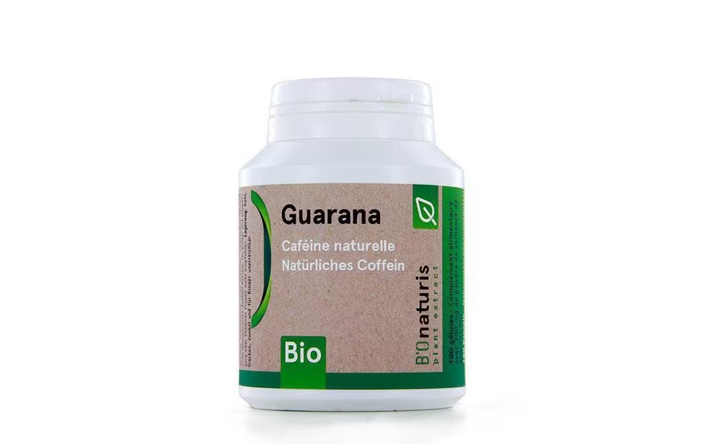 BIOnaturis Gélules de guarana 350mg Bio 180 pièces BIOnaturis Gélules de guarana 350mg Bio 180 pièces