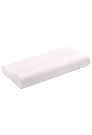 ELSA Coussin pour la nuque 50x9cm Housse en coton blanc