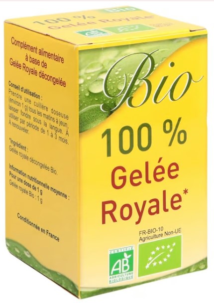 Gelée royale Thiémard 100 % pure bio 100g