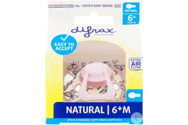 Sucette Difrax Natural 6+M silicone