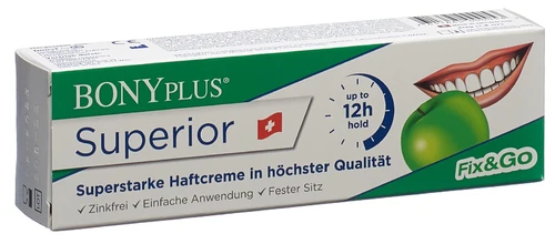 BONY PLUS Crème adhésive super forte 40g