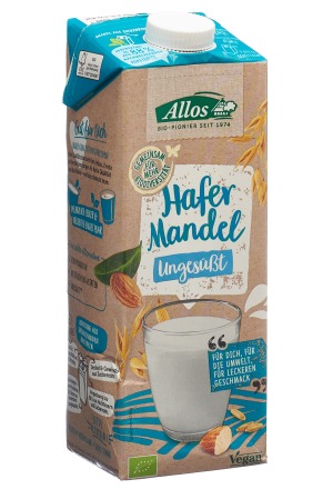 ALLOS Boisson à l'avoine et aux amandes Tetra 1lt