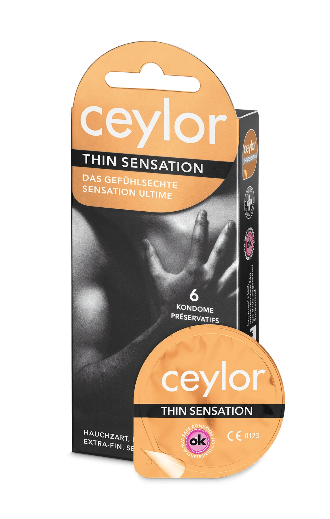 ceylor® Thin Sensation préservatif 6 pièces ceylor® Thin Sensation préservatif 6 pièces