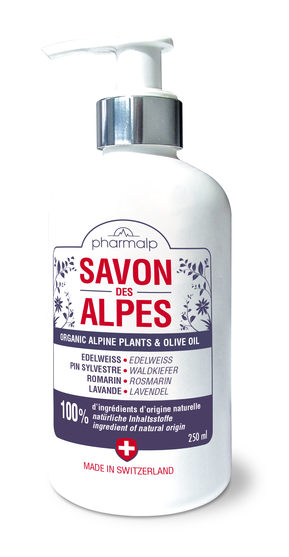 Pharmalp Classic Savon des Alpes Fl 250ml Pharmalp Classic Savon des Alpes Fl 250ml