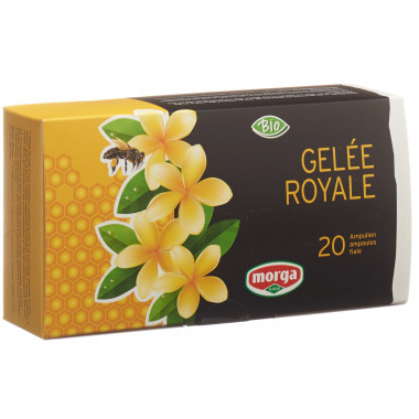 Morga Gelée Royale à boire 1500 mg Bio 20 x 10ml Morga Gelée Royale à boire 1500 mg Bio 20 x 10ml