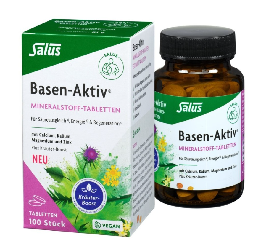 Herbes minérales Salus® Basic-Active 100 pièces Herbes minérales Salus® Basic-Active 100 pièces
