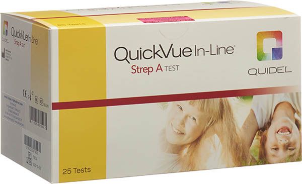 QuickVue In-Line Strep A 25 tests