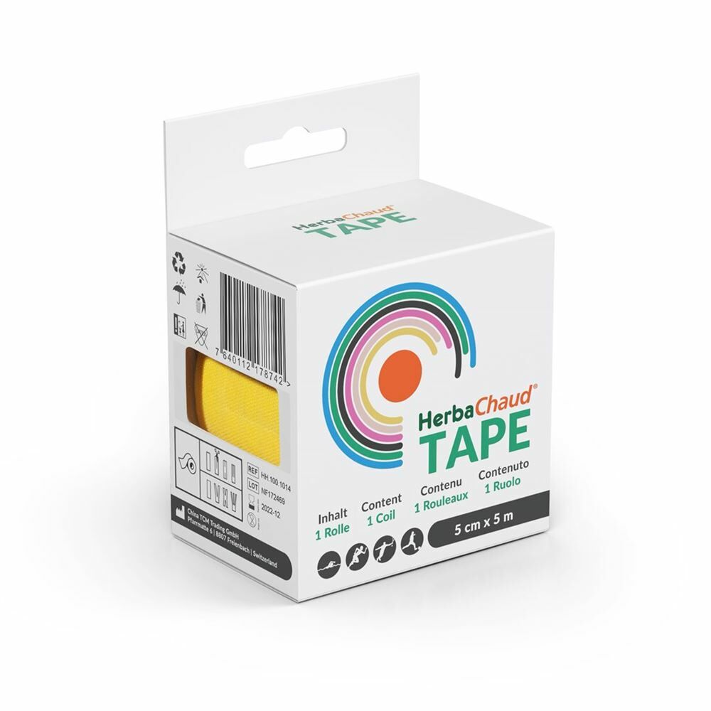 HerbaChaud® Tape 5cmx5m jaune HerbaChaud® Tape 5cmx5m jaune