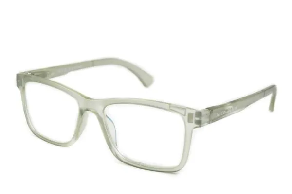 Lunettes de lecture Nicole Diem 1.00dpt Forte Clip BB gris clair