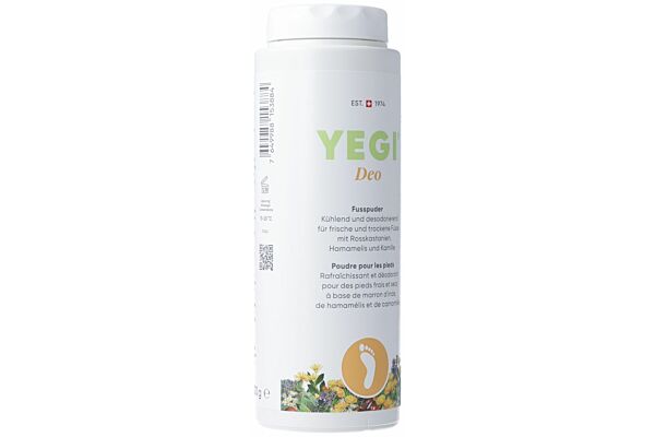Yegi poudre pour pieds Ds 100g