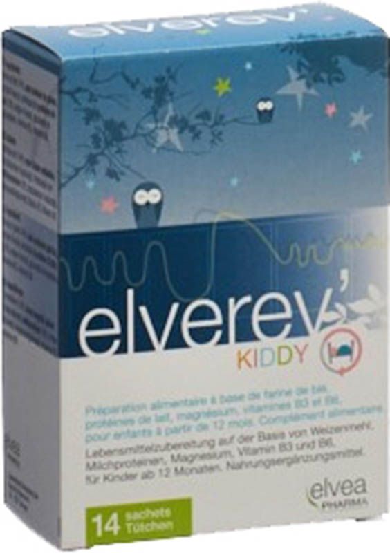 Sachets Kiddy Elverev' 14 pièces