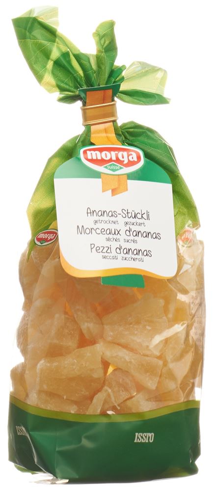 ISSRO Morceaux d'ananas sucrés btl 250g ISSRO Morceaux d'ananas sucrés btl 250g