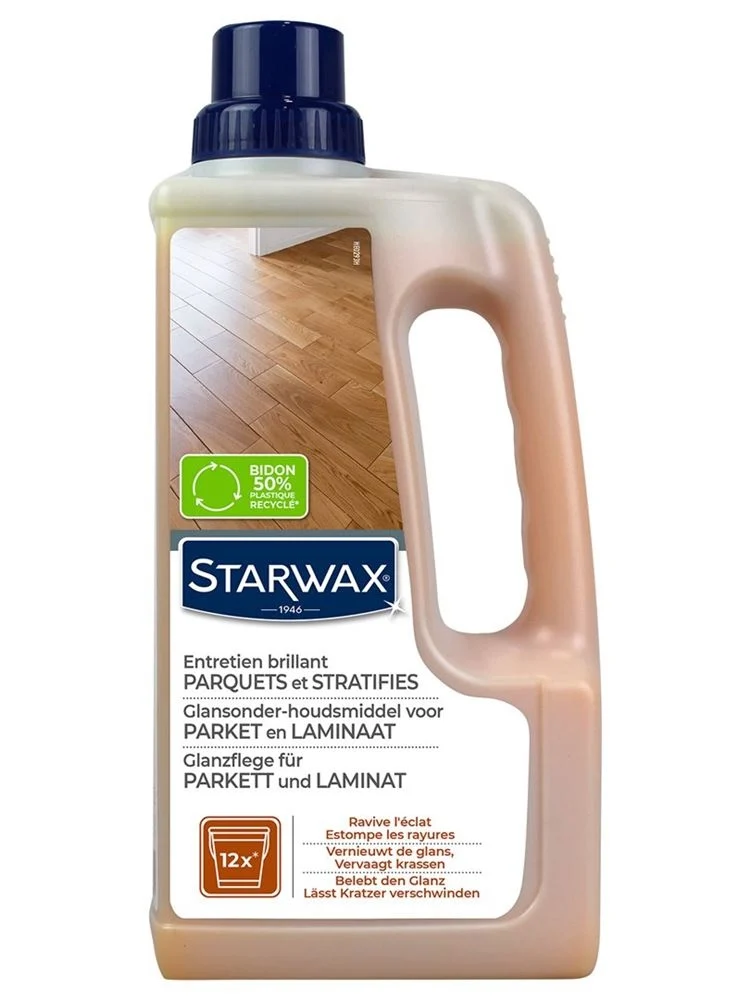 Starwax produit d'entretien brillant pour parquet Fl 1 lt
