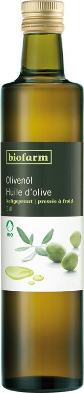 Huile d'olive BIOFARM Bourgeon Fl 5dl