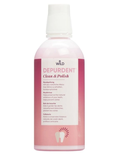 Bain de bouche Depurdent Clean & Polish Fl 500 ml Bain de bouche Depurdent Clean & Polish Fl 500 ml