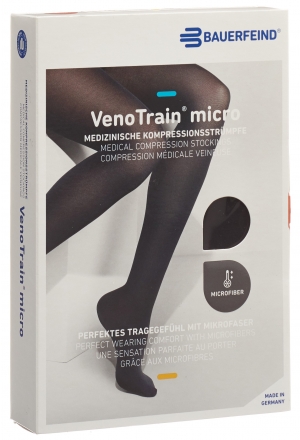 Bauerfeind VT MICRO AT KKL2 M p/l geschlossene Fussspitze schwarz Bauerfeind VT MICRO AT KKL2 M p/l geschlossene Fussspitze schwarz