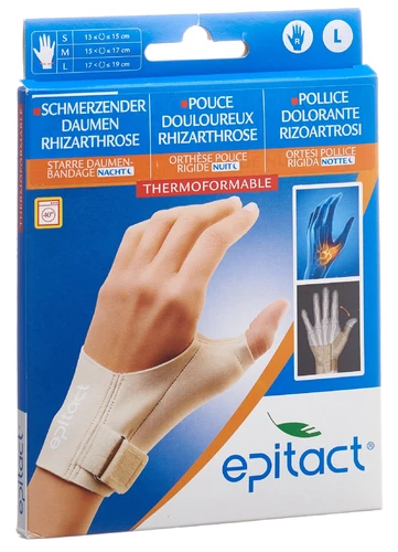 EPITACT® Star bandage pour le pouce nuit S 13-15 cm droite