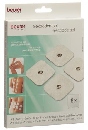 BEURER Electrodes TENS standard 45x45mm 8 pièces