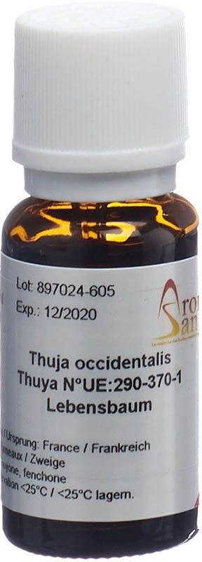 Huile essentielle d'arbre de vie Aromasan 15ml Huile essentielle d'arbre de vie Aromasan 15ml