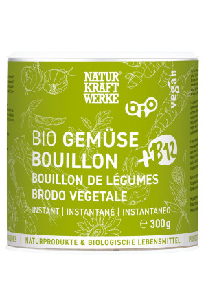 NaturKraftWerke Bouillon de légumes B12 Bio/cbA 300 g
