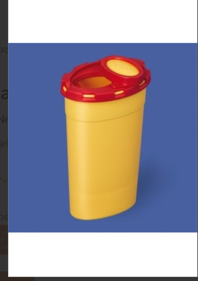 Boîte d'élimination Semadeni SaniSafe 200ml