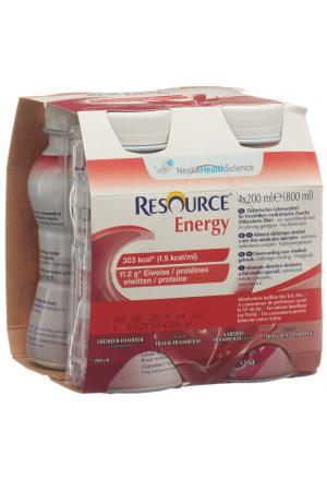 Resource Energy Fraise Framboise 4 x 200ml Resource Energy Fraise Framboise 4 x 200ml