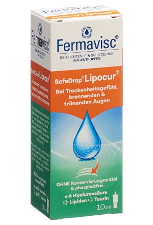 FERMAVISC SafeDrop Lipocur Gtt Opht Fl 10ml