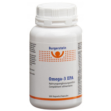 BURGERSTEIN Gélules d'Oméga 3-EPA 100 pièces BURGERSTEIN Gélules d'Oméga 3-EPA 100 pièces