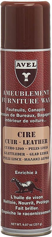 AVEL Cire Entretien Cuir Aeros Aérosol 400ml AVEL Cire Entretien Cuir Aeros Aérosol 400ml