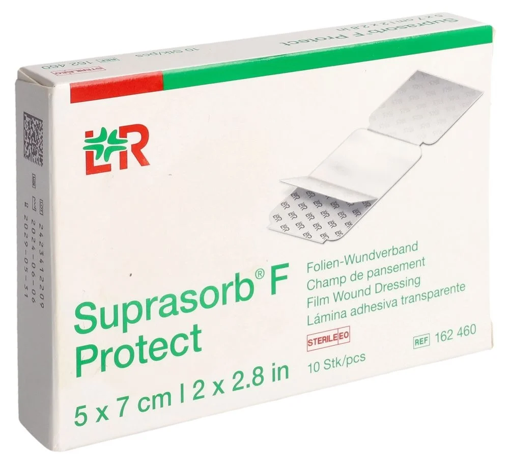 Suprasorb® F Protect 5x7cm stérile 10 pièces