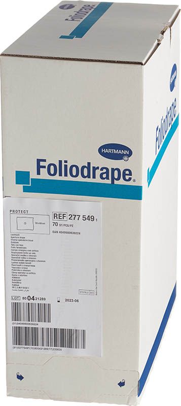 Foliodrape Protect toile perforée 50x60/5cm 70 pièces