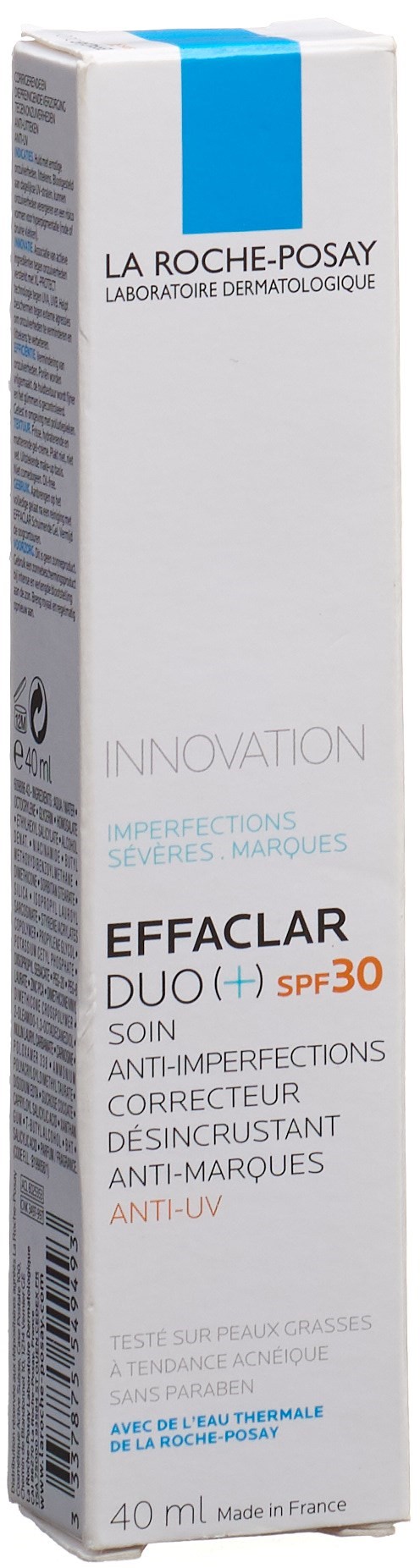 La Roche-Posay Effaclar Duo(+) SPF30 tube 40ml La Roche-Posay Effaclar Duo(+) SPF30 tube 40ml