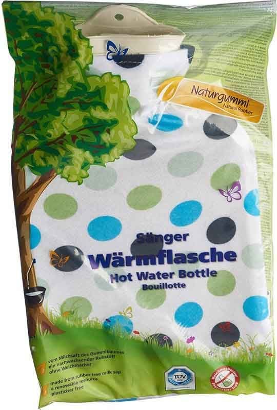 SÖNGER Bouillotte à croquer Plüsc 2l pois