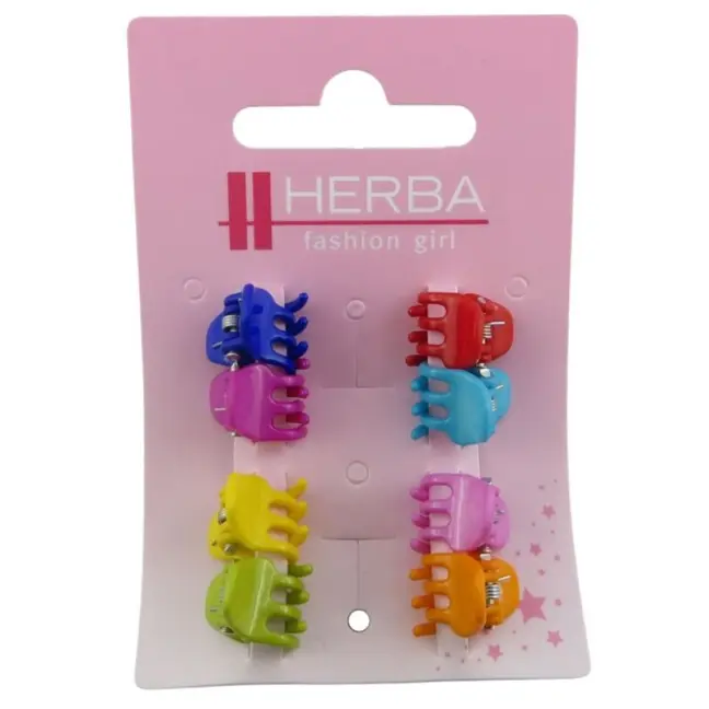 Herba Kids Pinzettina 1cm assorti 120874 8 pièces